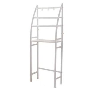 Estante Organizador Ba&ntilde;o Repisa 3 Niveles 160x47x25 Cm Blanco