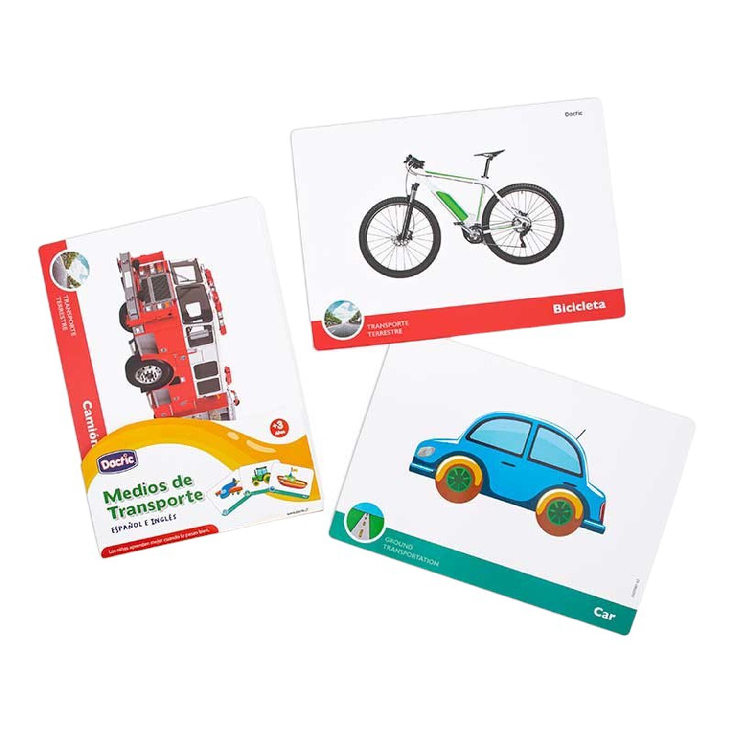 Medios De Transporte: L&aacute;minas Educativas Para Peque&ntilde;os Exploradores image number 2.0