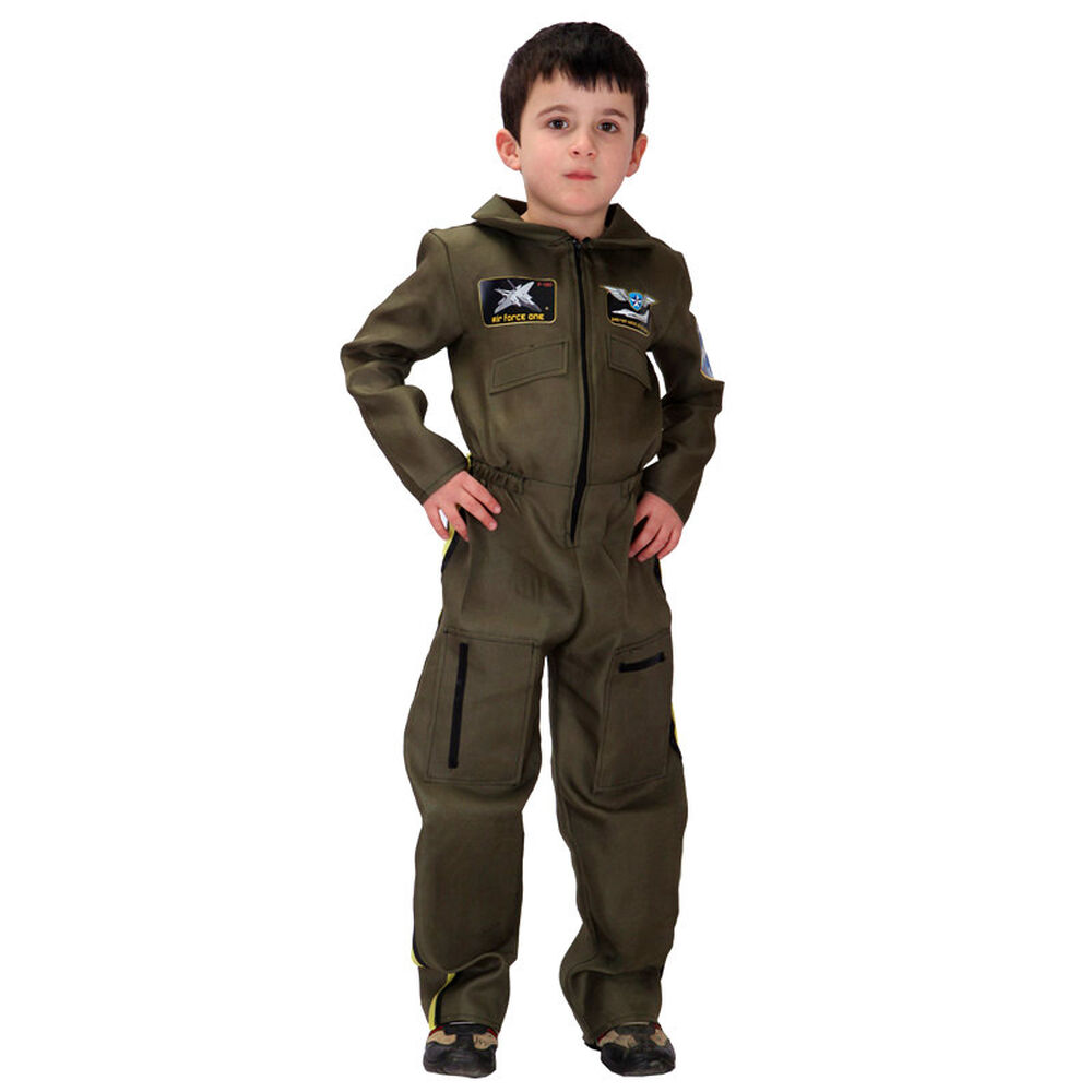 Disfraz Cosplay Piloto Top Gun Infantil image number 1.0