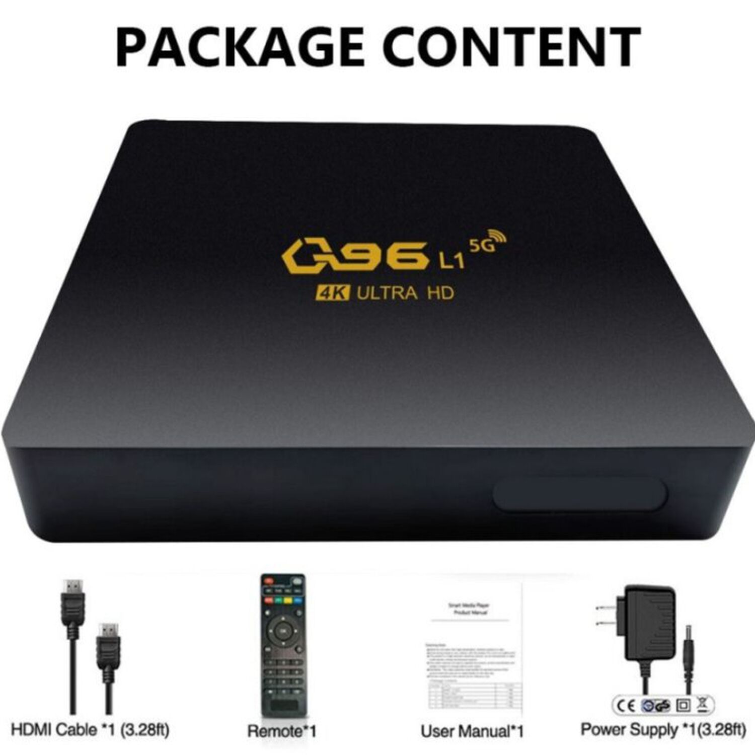 Smart Box Tv Ultra Hd 4k Android 13 Memoria 8gb/128gb image number 1.0