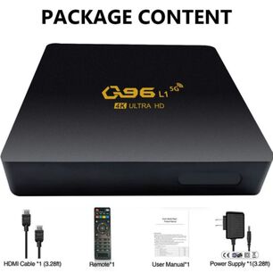 Smart Box Tv Ultra Hd 4k Android 13 Memoria 8gb/128gb