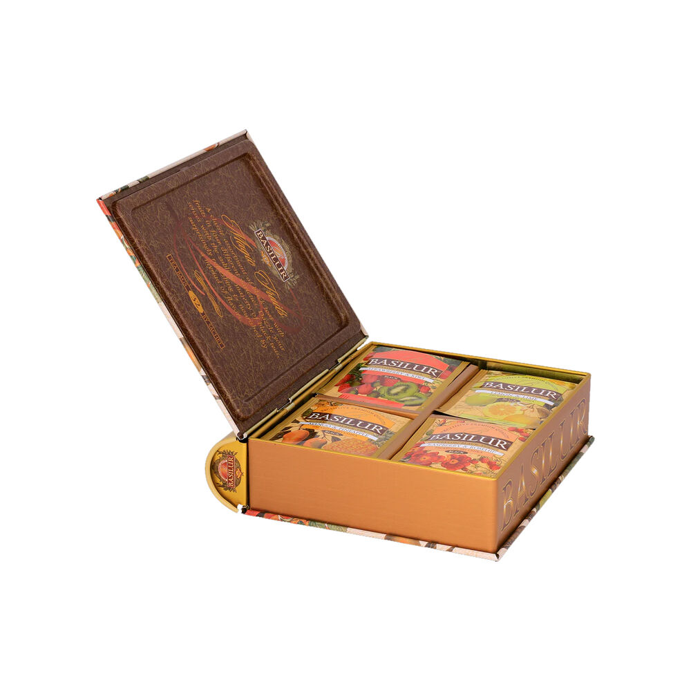 Te Negro Frutal Surtido Basilur Libro Magic Fruits 32 Bolsas. image number 3.0