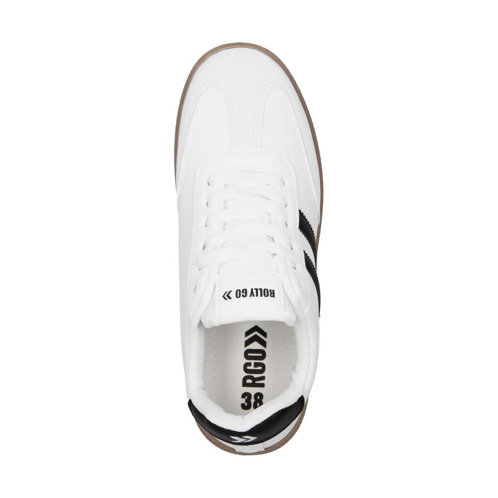 Zapatilla Urbana Mujer Rolly Go White image number 4.0