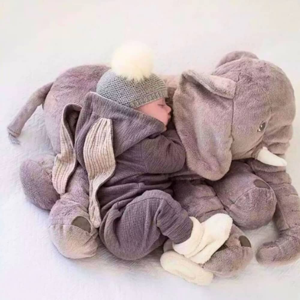 Elefante Coj&iacute;n Almohada Gris image number 2.0