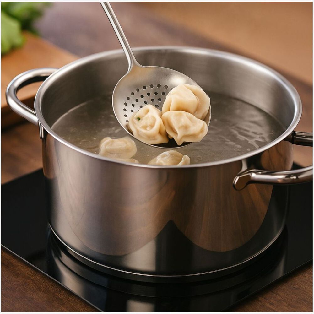 Espumadera Colador De Cocina Wens 38cm Acero Inoxidable image number 2.0