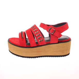 Sandalia Roja V&iacute;a Franca Art. 5s209b0074red
