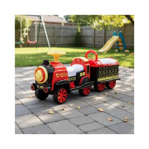 Tren A Bater&iacute;a Ferrocarril Rojo Bebesit