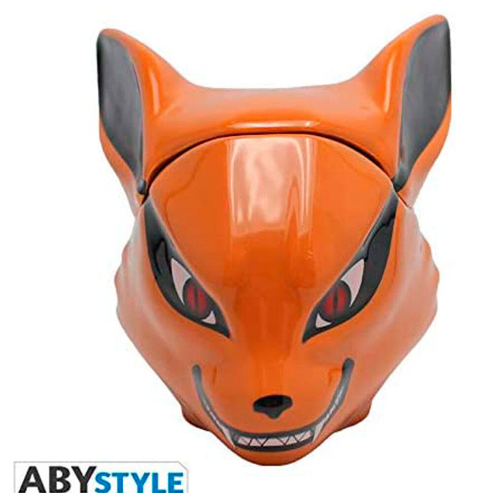 Taza Mug Kurama Zorro 9 Colas 3d Naruto Shippuden image number 0.0