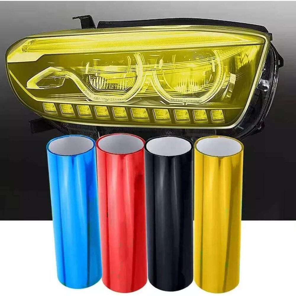 Vinilo Foco Adhesivo Auto Tuning Universal Colores 30cmx10m image number 6.0