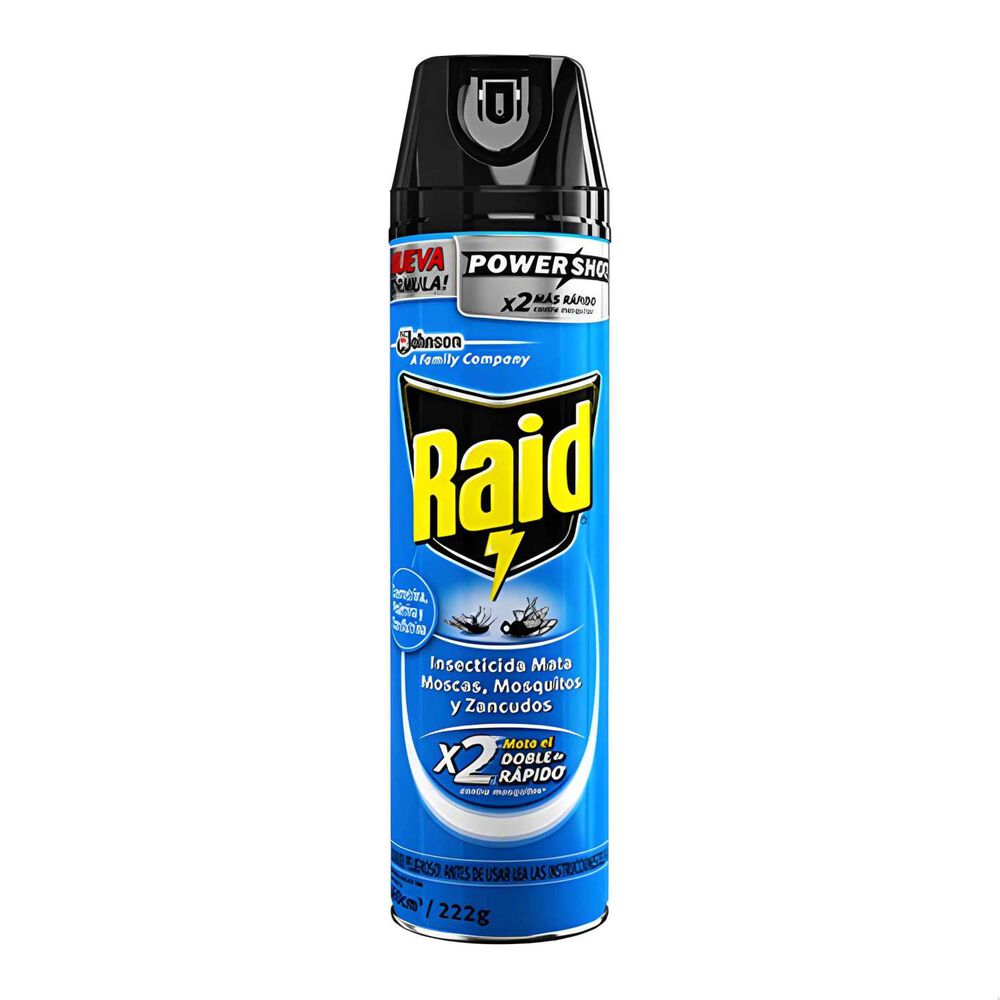 Insecticida Mata Moscas Mosquitos Y Zancudos 360cc - Raid image number 0.0