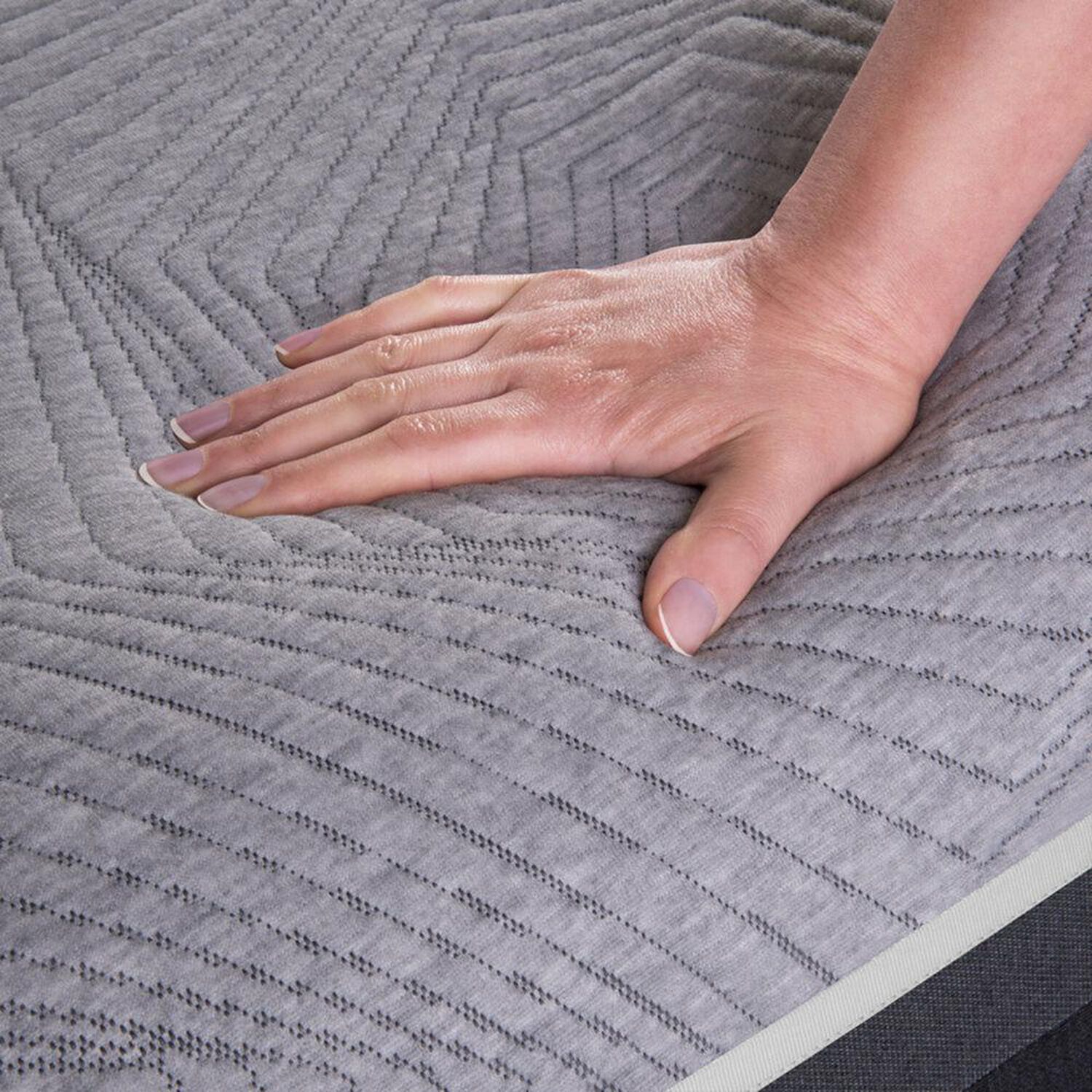 Cama Europea Cic Hybrid Smart / King / Base Dividida + Set De Maderas image number 7.0