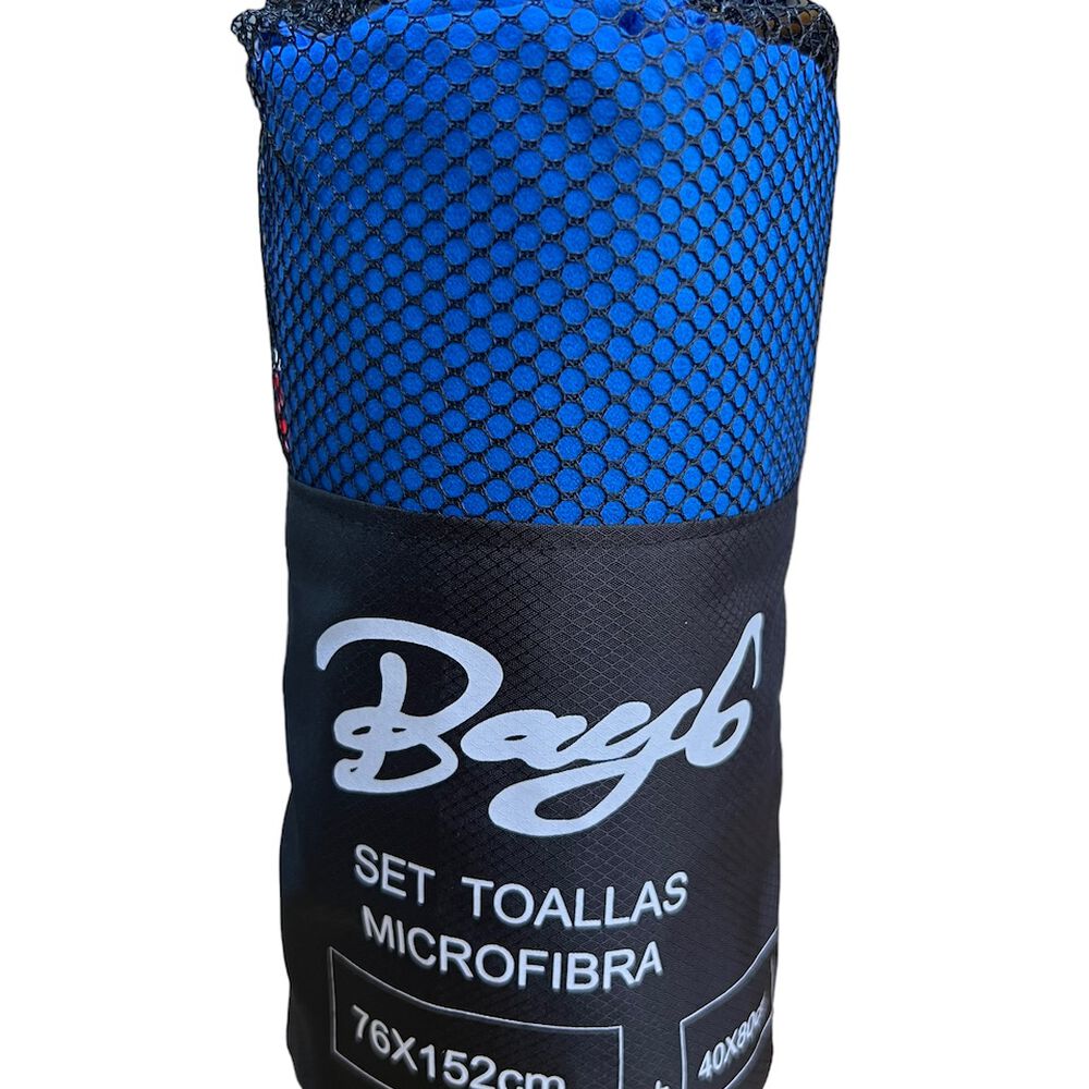Toalla Baño Viaje Microfibra De Secado Rapido 3 Pcs image number 1.0