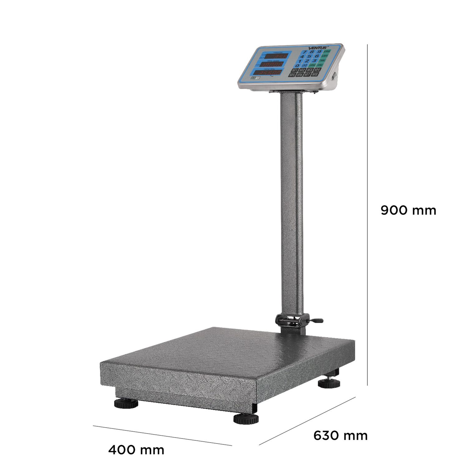 Ventus Balanza Plataforma B-300a Acero Diamantado 300 Kg image number 2.0