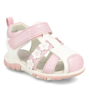 Sandalia Niña Bubblegummers Wheel Blanco-rosado Sandalia Niña Bubblegummers Wheel Blanco-rosado
