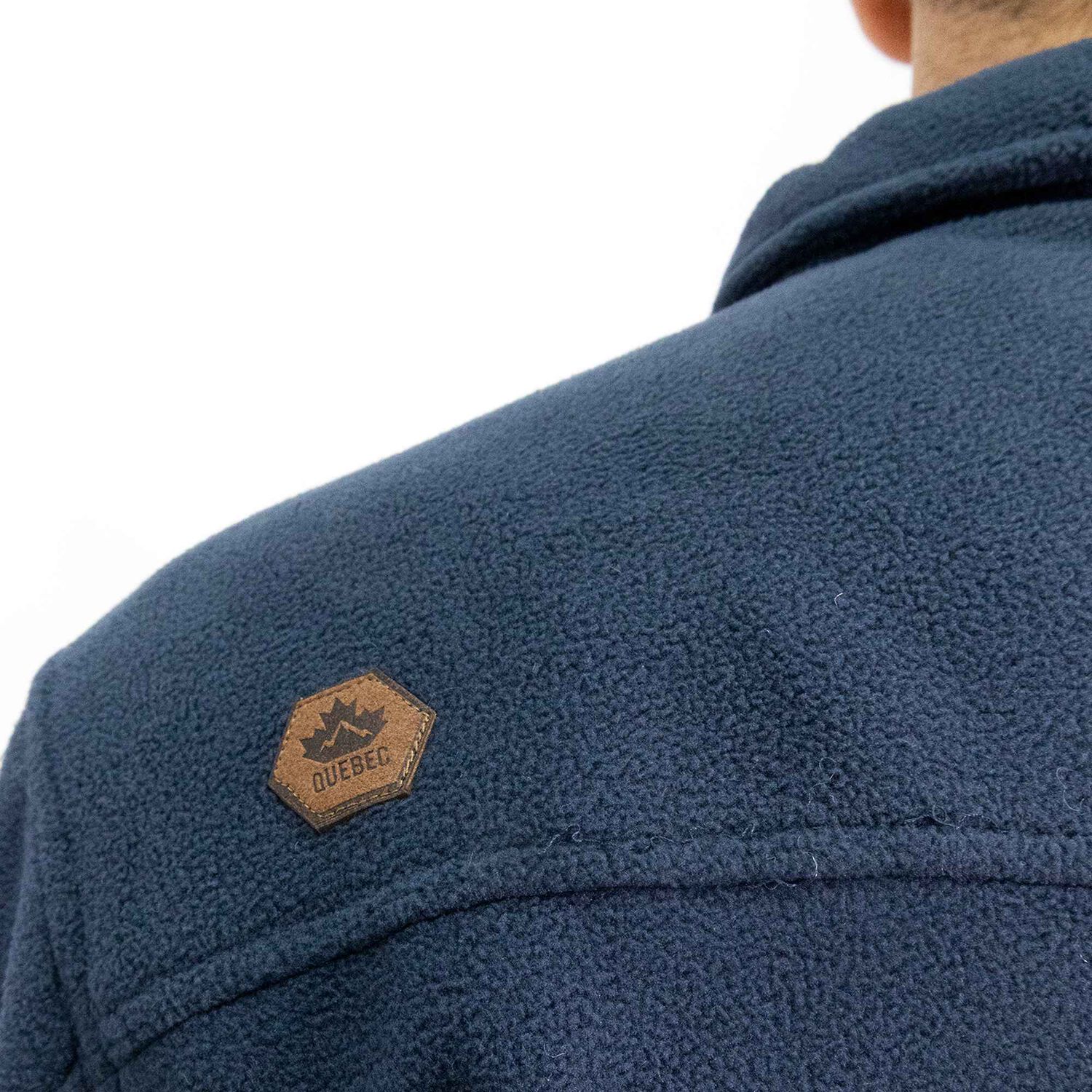 Chaqueta Polar Quebec Grizzly Azul image number 6.0