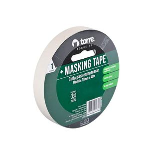 Pack X 4 Cinta Masking Tape Crema 18mm X 40m. Torre