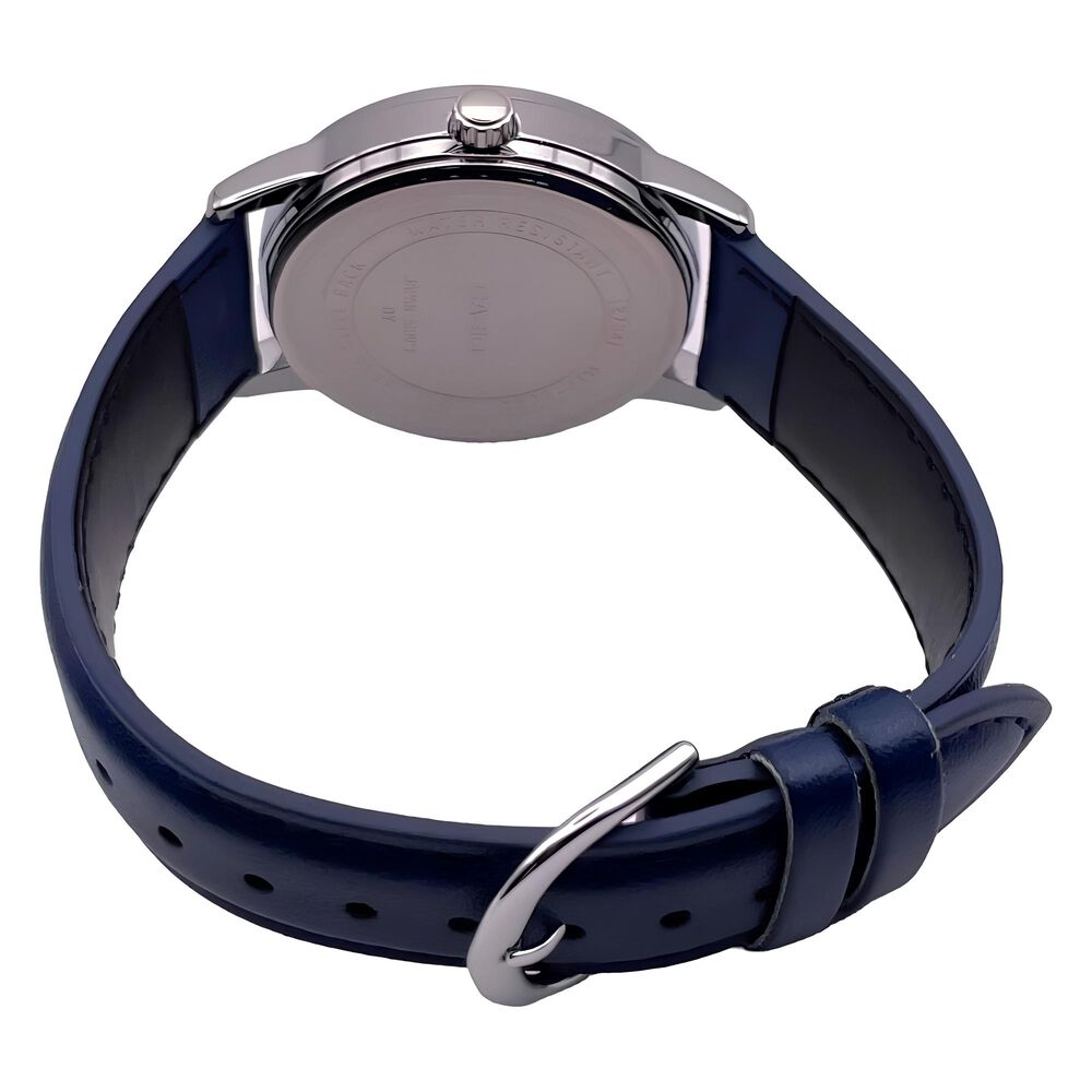 Reloj Mtp-v002l-2b3 Hombre Analogo Cuero image number 1.0