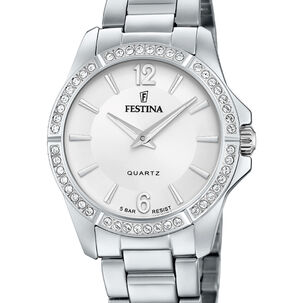 Reloj F20593/1 Festina Plateado Mujer Mademoiselle