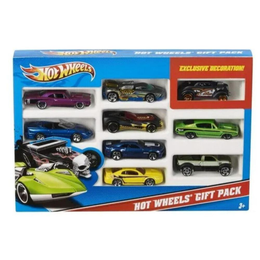Pack 10 Juguete Autos De Coleccion Escala 1/64 Hot Wheels image number 0.0