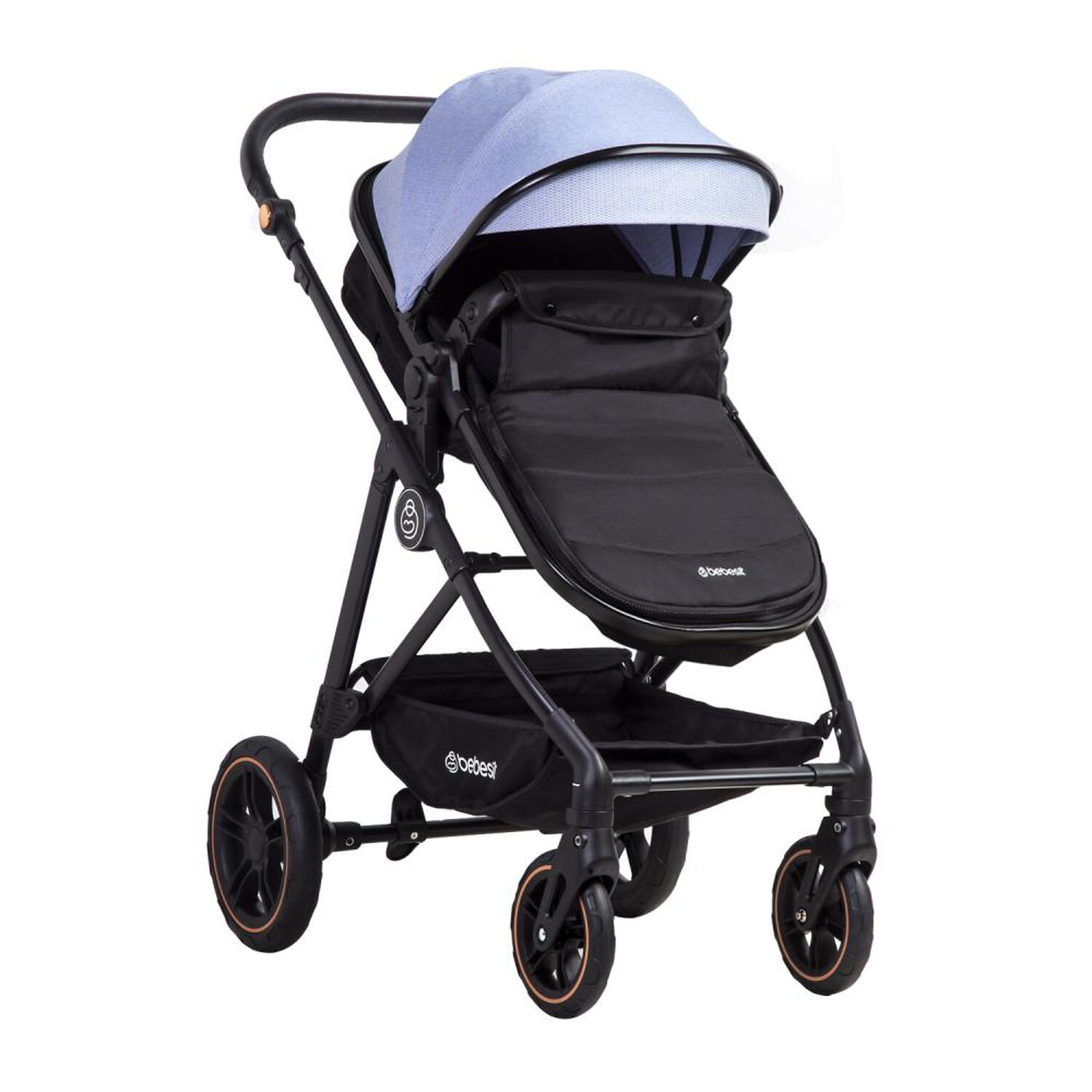 Coche Cuna Paseo Bebesit Street Azul image number 2.0