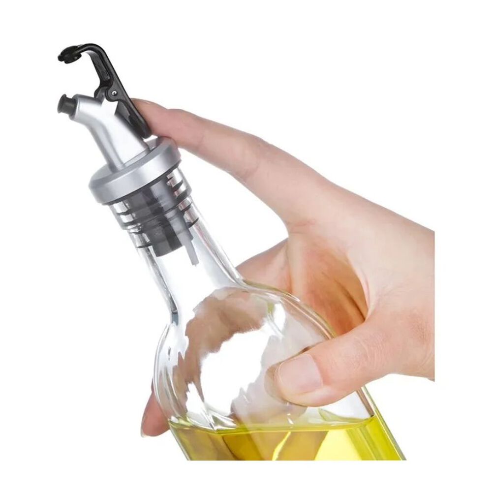 Botella Dispensadora De Aceite Y Vinagre De Vidrio De 500 Ml image number 3.0