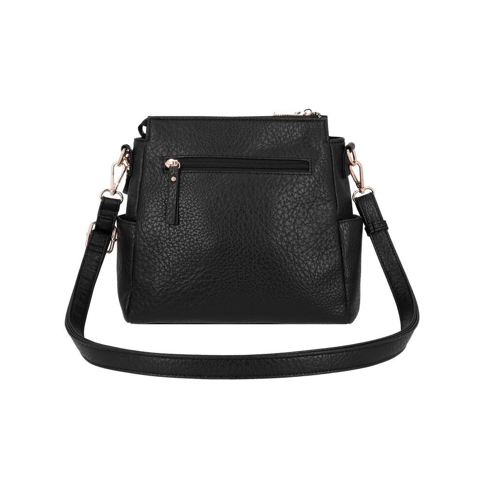 Bandolera Secret Edessa St6 M Negro image number 2.0