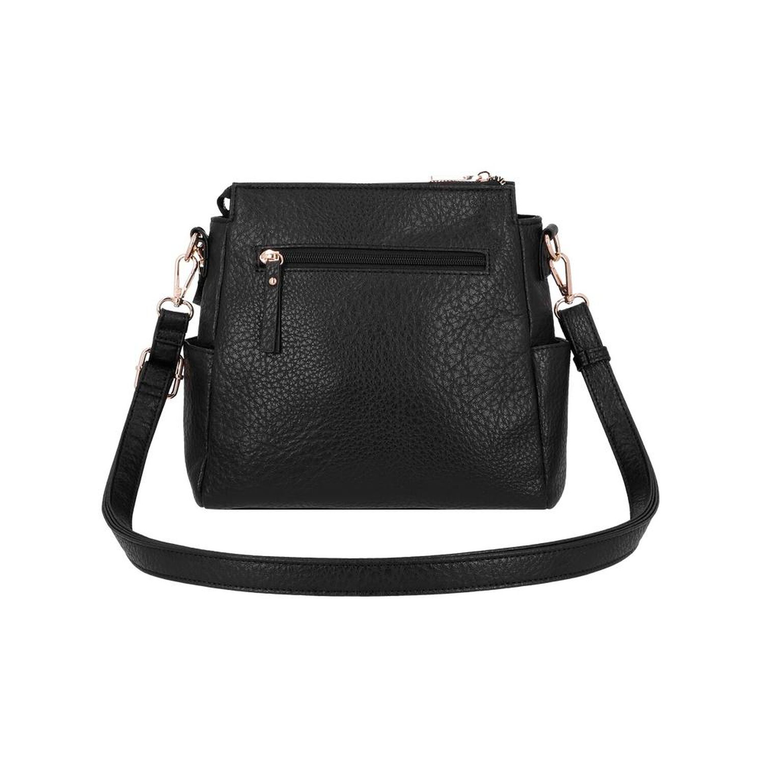 Bandolera Secret Edessa St6 M Negro image number 2.0