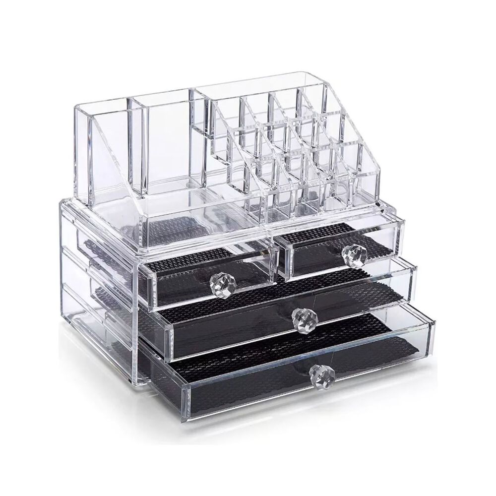 Organizador Rectangular 4 Bandejas Mostrador 22cm Coquette image number 2.0