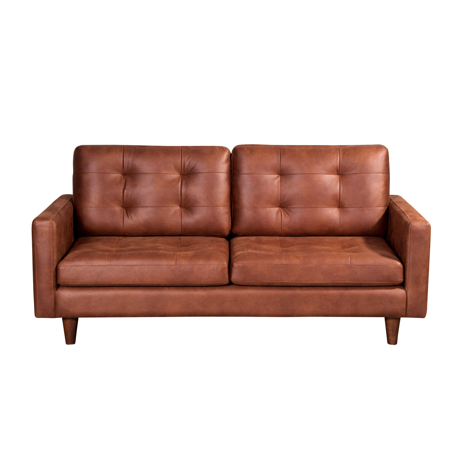 Sofa Napoles 3 Cuerpos Cuero Kentucky Tabaco image number 0.0