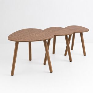 Pack De 3 Mesas De Centro O Laterales Madera