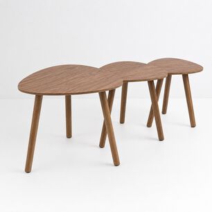Pack De 3 Mesas De Centro O Laterales Madera