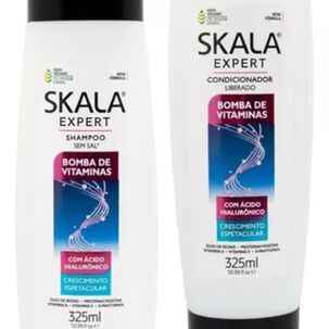Kit Shampoo Y Acond Bomba De Vitaminas Skala Expert 650ml