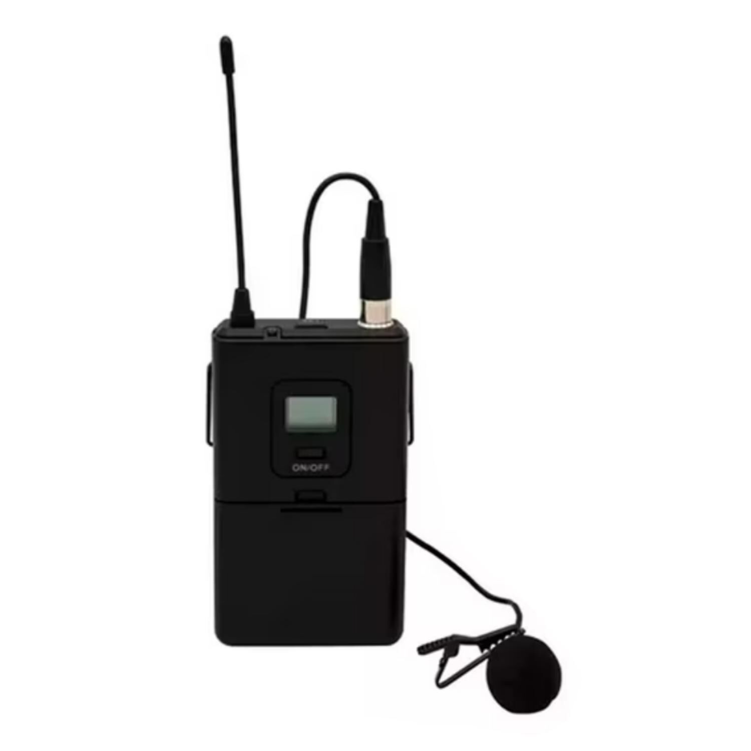 Microfono Inalambrico Solapa Negro K031b image number 1.0