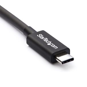 Cable Thunderbolt 3 Pasivo 2m 20gbps Pd 100w Startech Negro