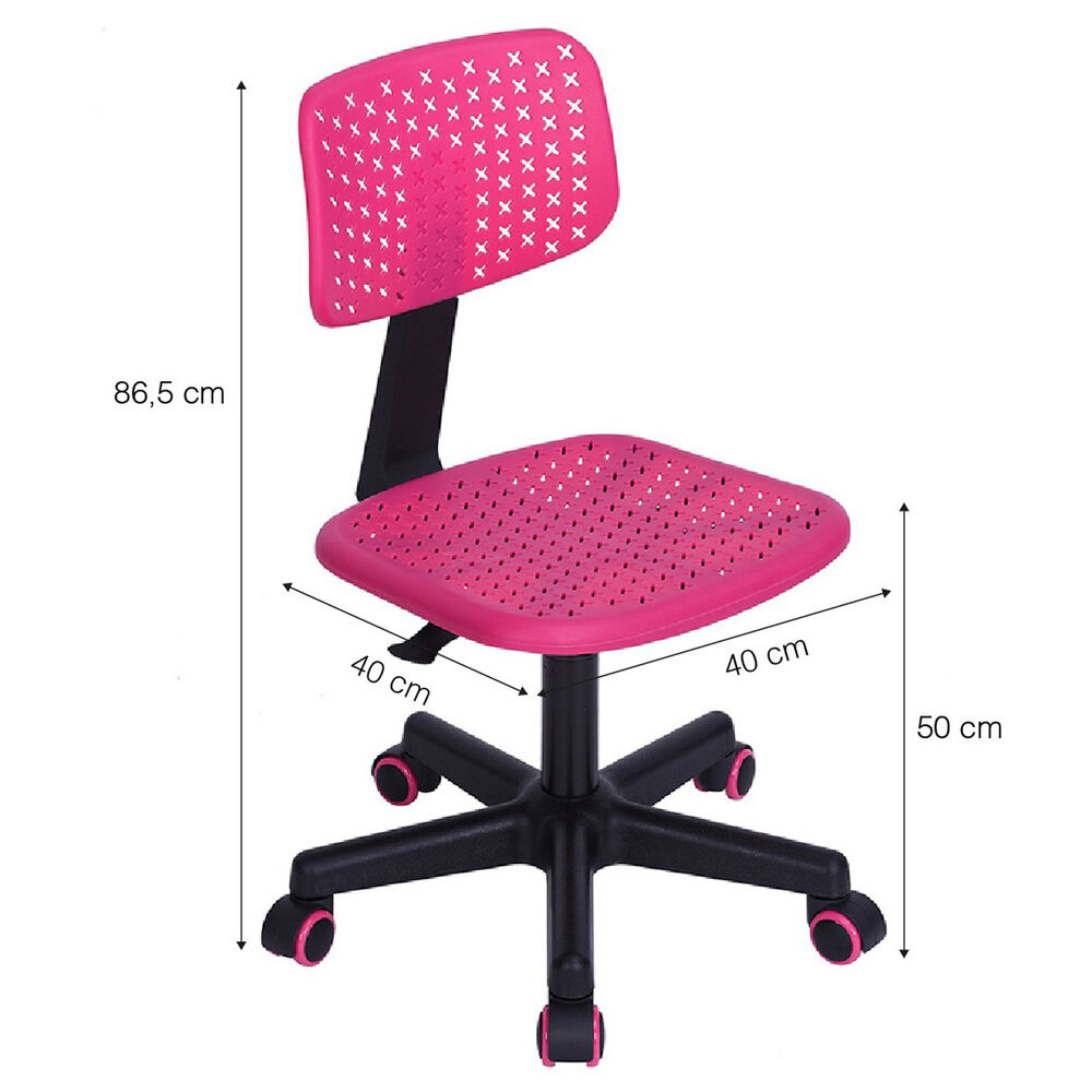 Silla De Oficina Colors Rosado image number 2.0