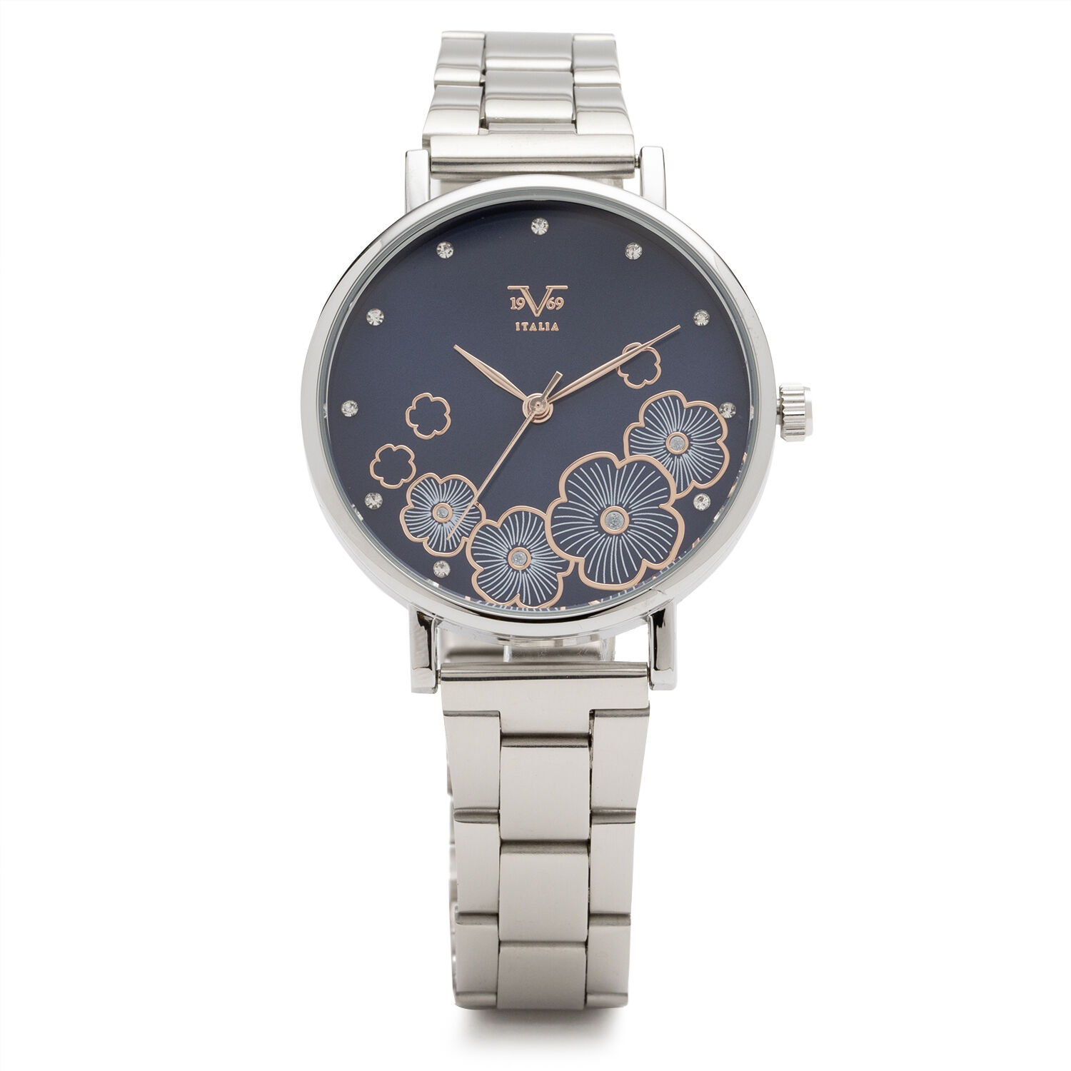 Reloj 19v69 Italia V1969-251-5 Plateado Mujer image number 0.0