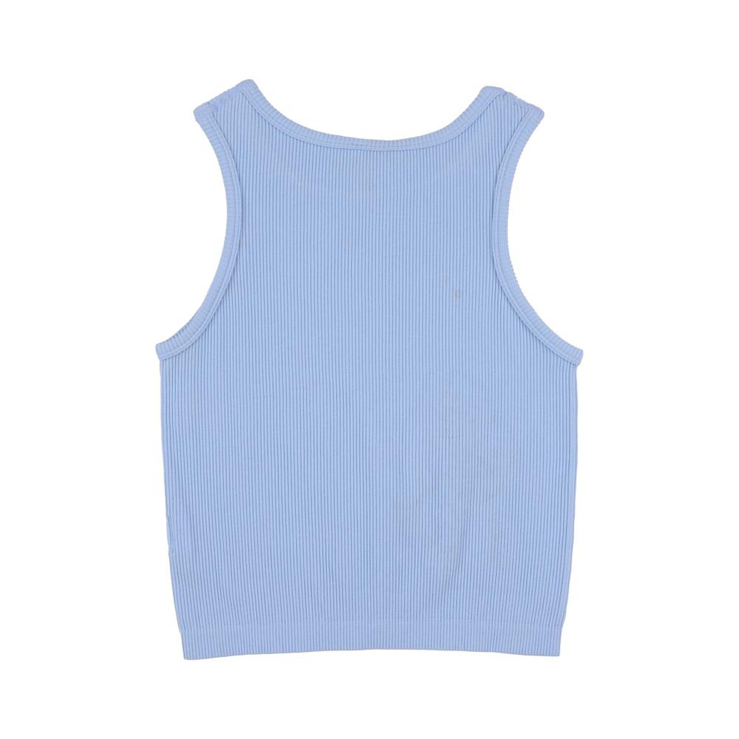 Polera Crop Sin Costuras Sin Mangas Cuello Redondo Mujer Freedom image number 1.0