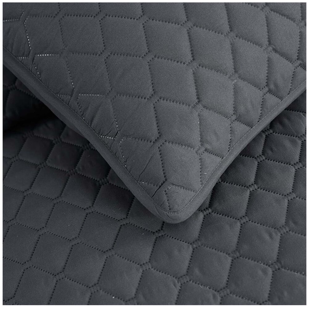 Cubrecama Quilt King Gris image number 1.0