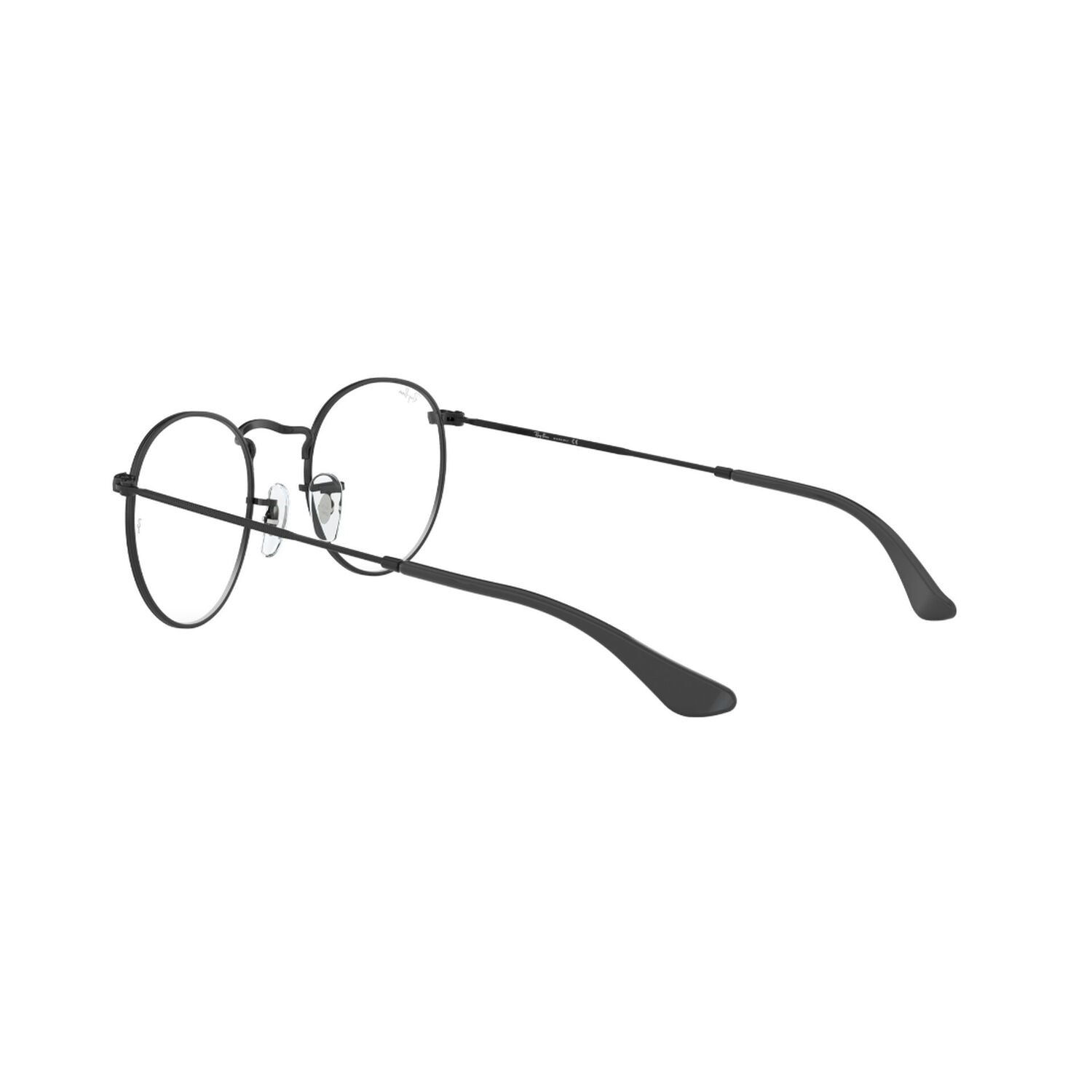 Lentes &Oacute;pticos Round Metal Matte Black Ray-ban Optical image number 4.0