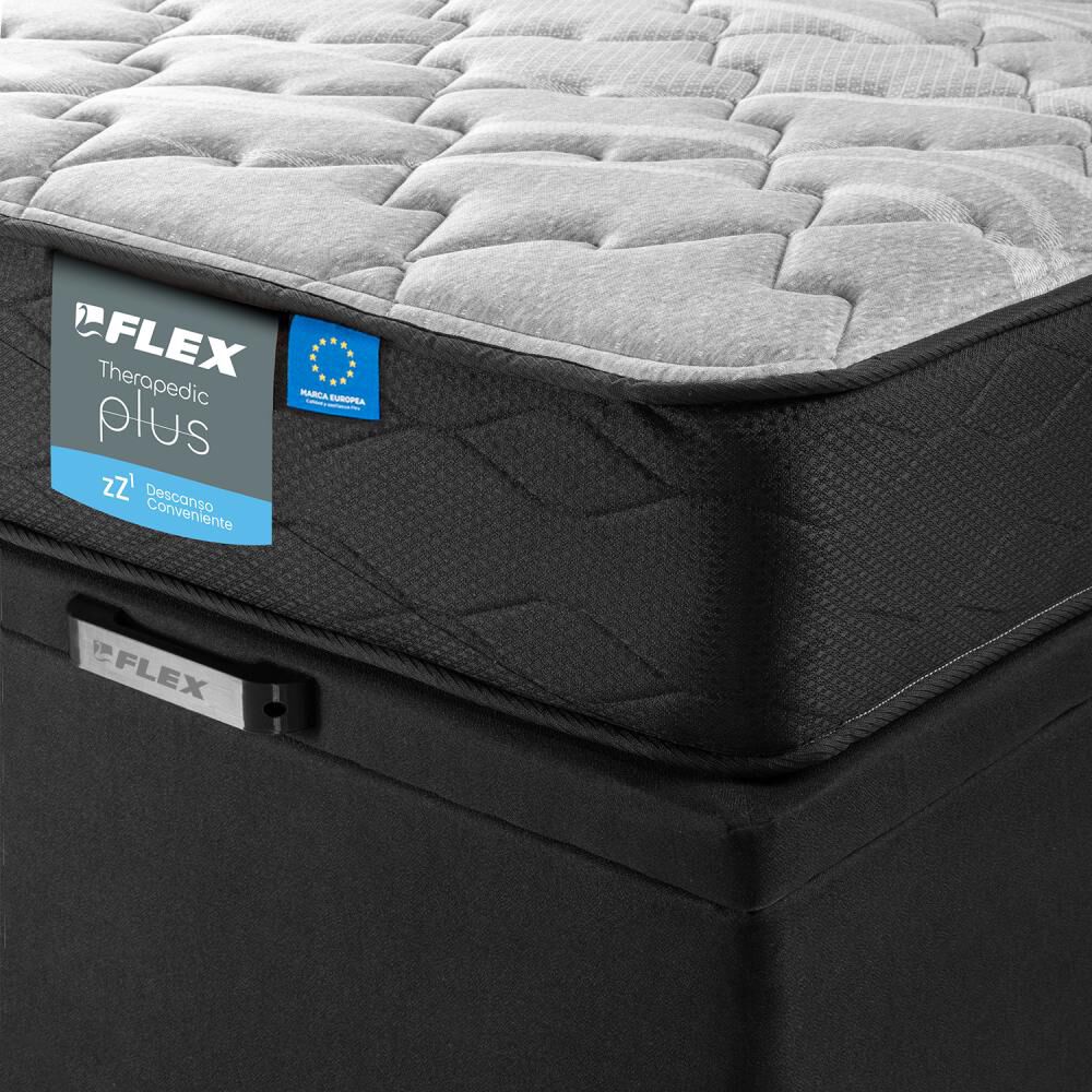 Cama Ba&uacute;l Flex Therapedic Plus / 2 Plazas / Base Dividida image number 2.0