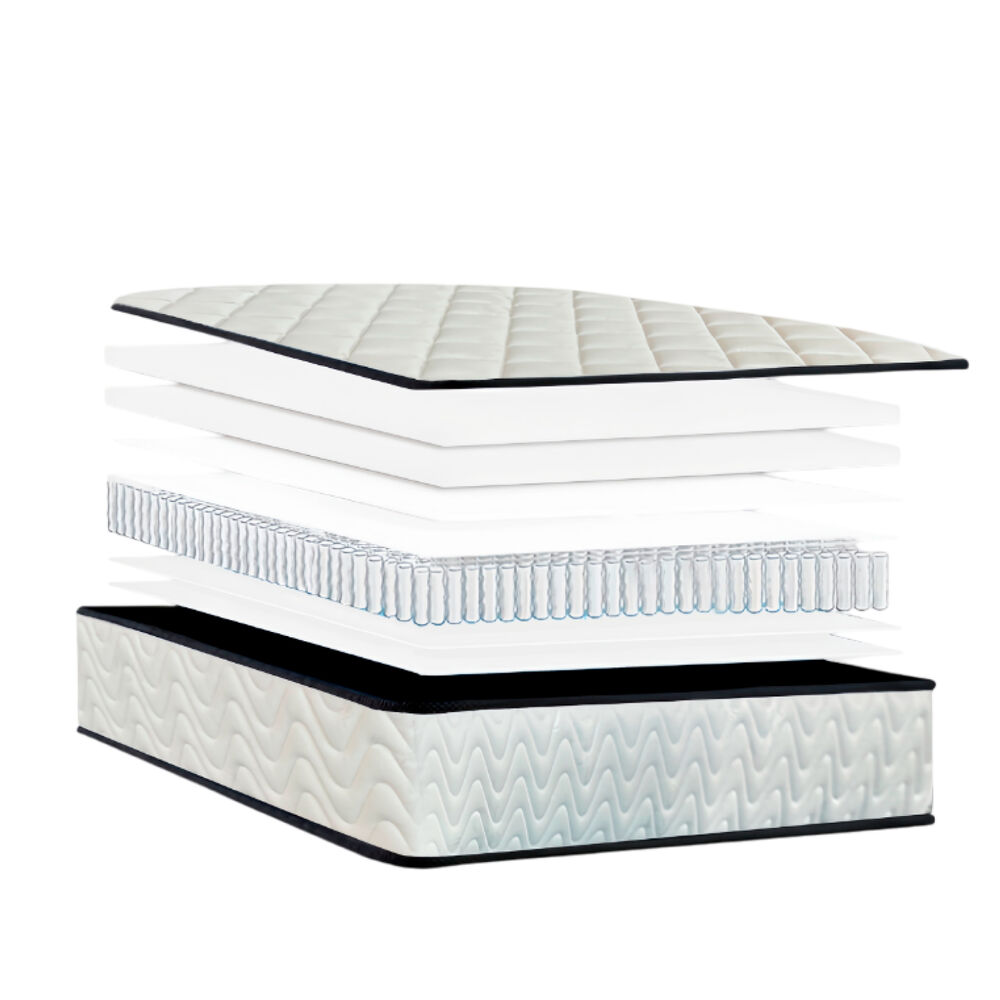 Colch&oacute;n 25 Cm Espuma Resortes Pocket Spring 1 Plaza image number 1.0