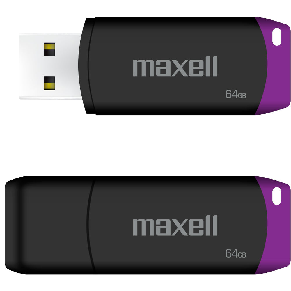 Pendrive 64gb Maxell Usbpd-64 Usb Compatible Mac Y Windows image number 1.0