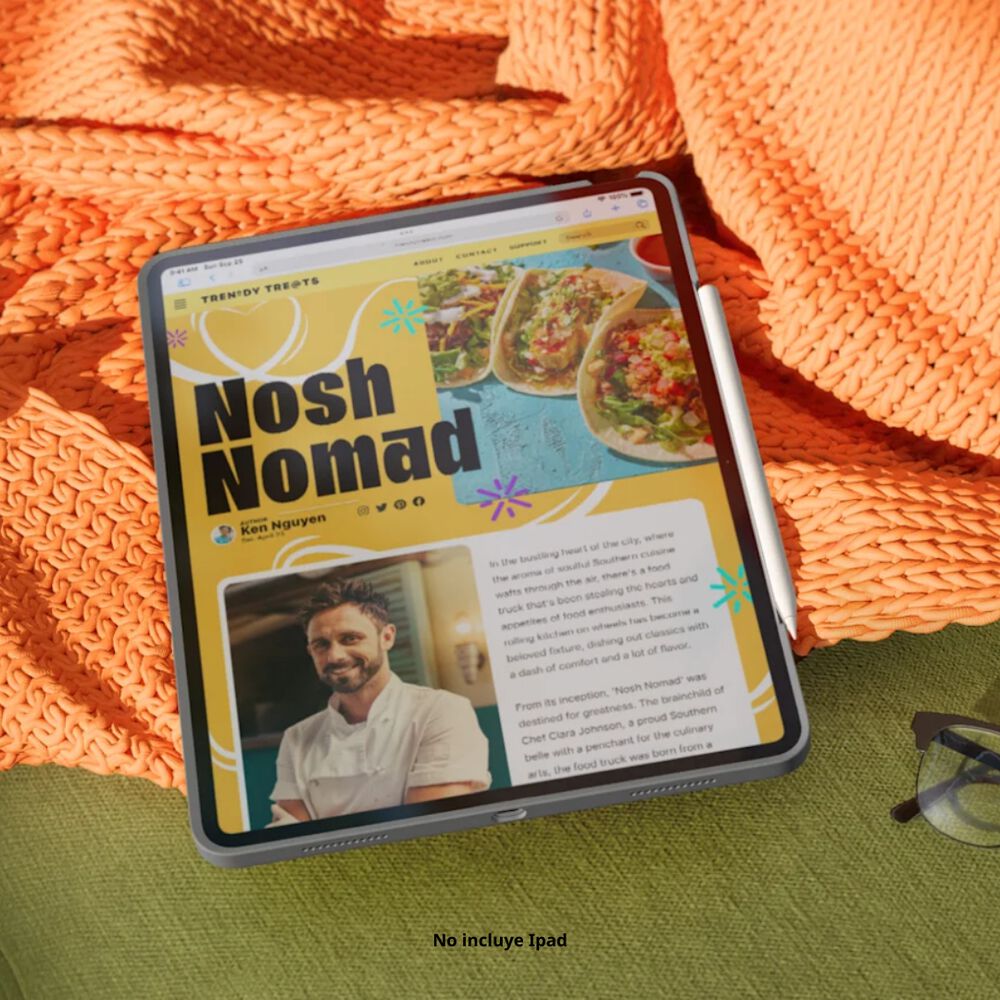 Logitech Combo Touch Ipad Air Funda Con Teclado Y Soporte Para Ipad Air 13" (m2 Y M3) - Midnight Black image number 4.0