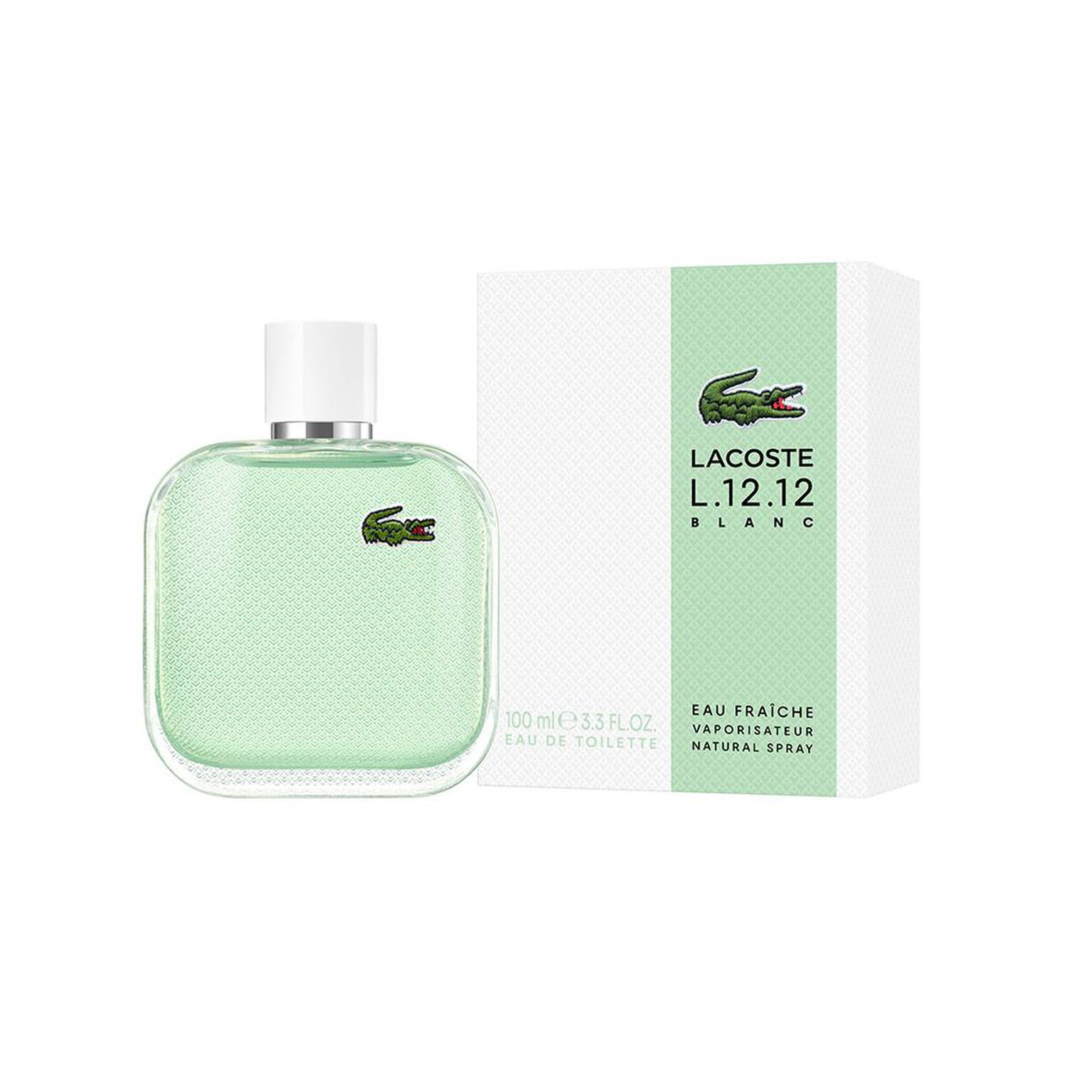 Perfume Hombre L.12.12 Blanc Eau Fraiche Lacoste / 100 Ml / Eau De Toilette image number 0.0