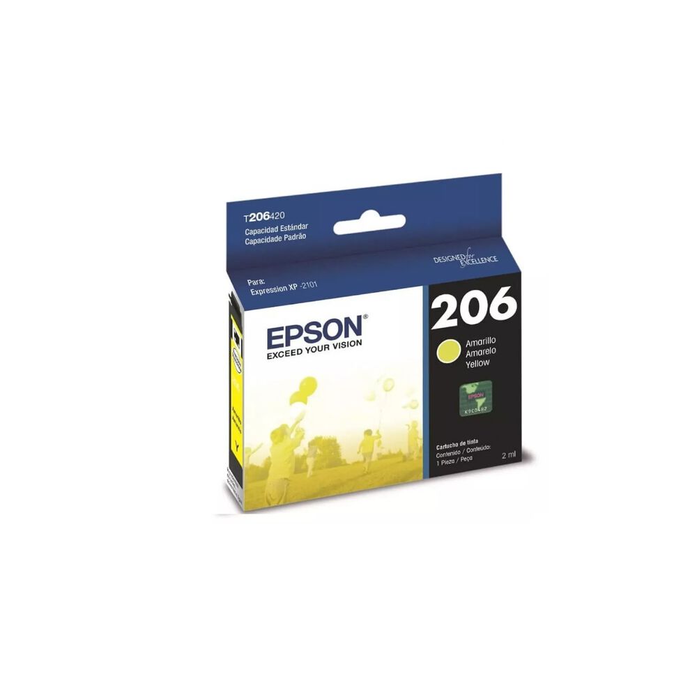 Cartucho Epson 206 Yellow Original image number 0.0