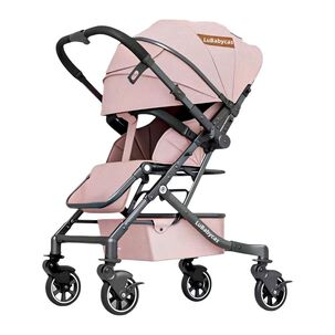 Coche De Paseo Reversible 4 Ruedas 360&deg;space Pink Lubabycas