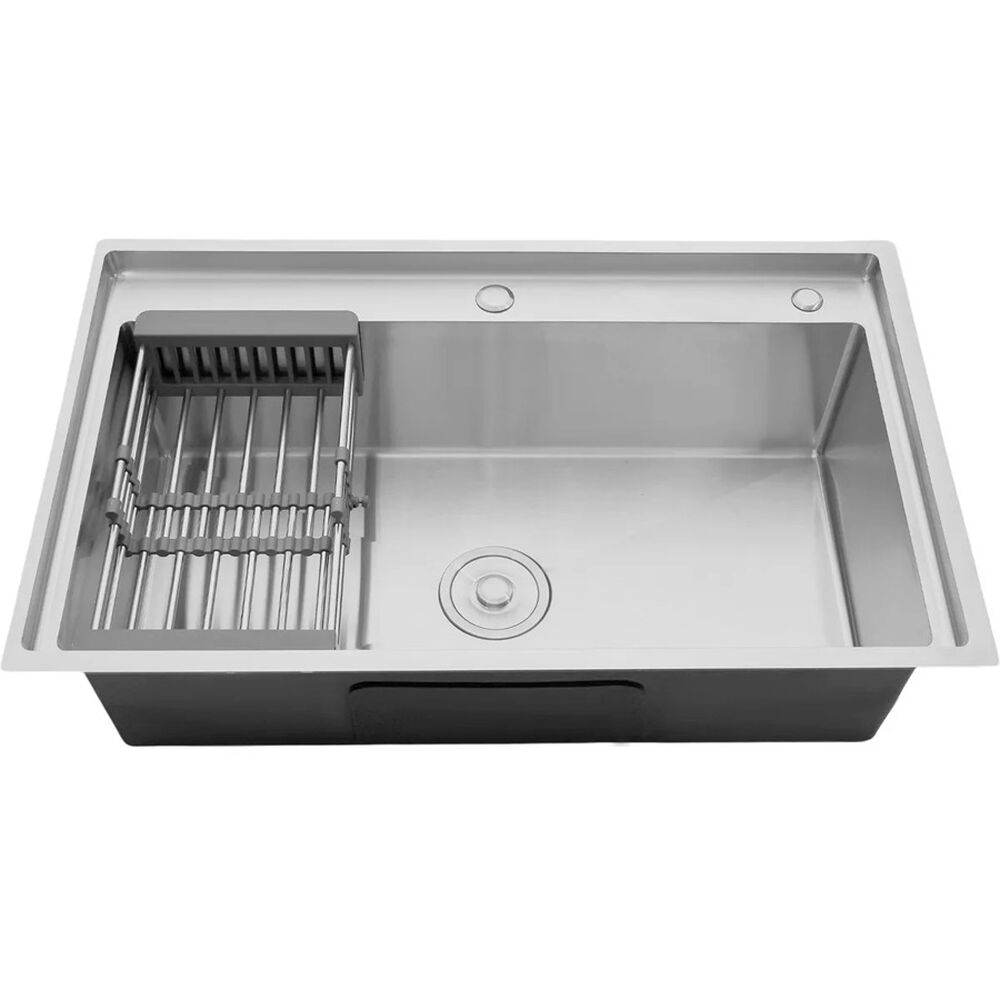Fregadero De Cocina Acero Inoxidable Escurridor Funcional Y Duradero image number 2.0