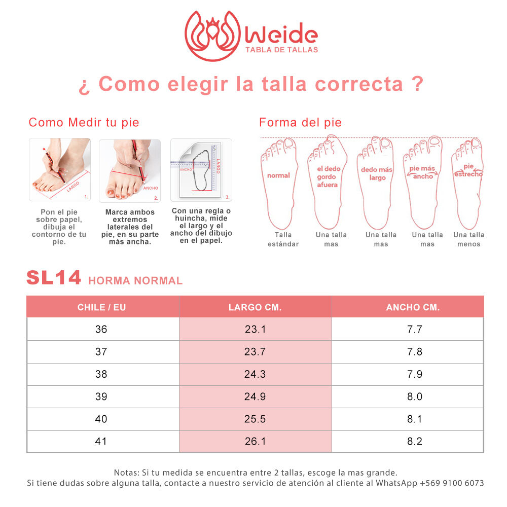 Zapatilla Casual Urbana Clasico Confort Mujer Weide Sl14 image number 3.0