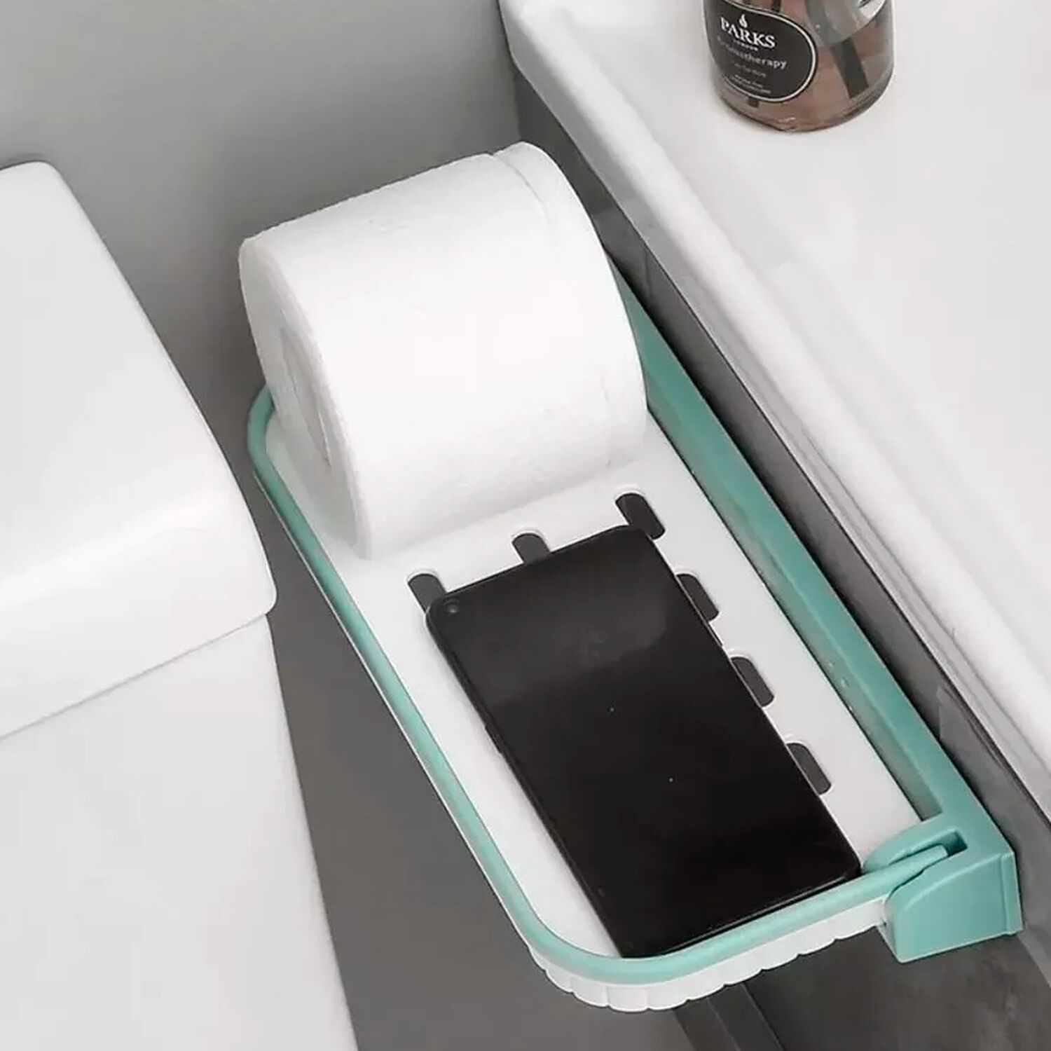 Repisa Estante De Ba&ntilde;o Plegable De Pared Cocina Toallero image number 6.0