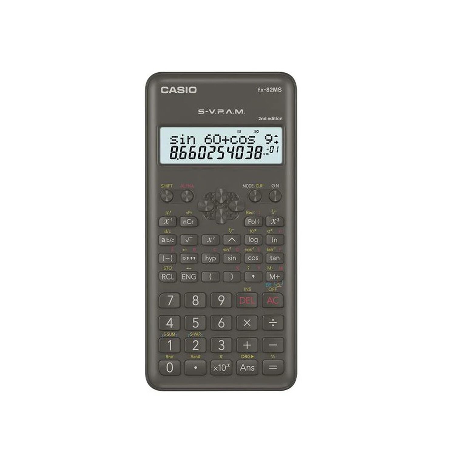 Calculadora Cient&iacute;fica Est&aacute;ndar Casio Fx-82ms image number 0.0